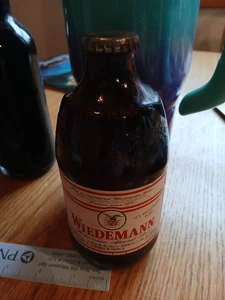 Vintage alte Milwaukee Bier 12oz Shorty Braunglas Flasche Schlitz Milwaukee Deckel - Bild 1 von 5