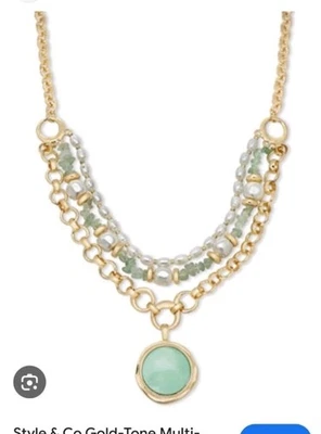 Collar colgante de varias filas Style & Co  Foto 1 de 2