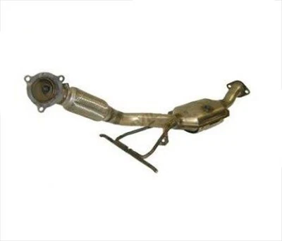 Convertidor catalítico de tubo flexible turbo Volvo V70 2004-2005 tracción delantera 2,5 L Foto 1 de 4