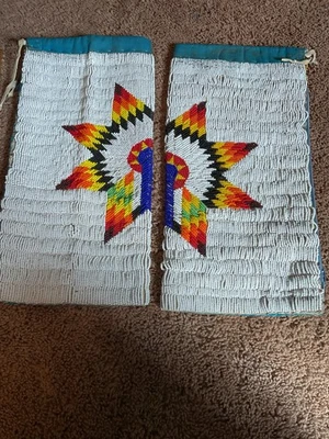 Par de leggings para mujer nativa americana Foto 1 de 2