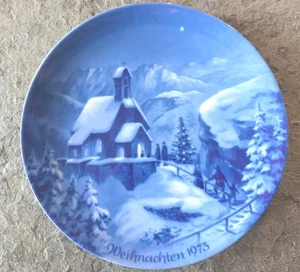 Weihnachten 1973: Weihnachtsabend a. d. Wendelstein: Sammelteller Berlin Design  - Bild 1 von 3