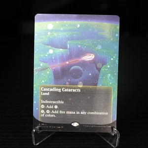 Magic The Gathering Cascading Cataracts Galaxy Foil (Stellar Sights)  - Picture 1 of 2