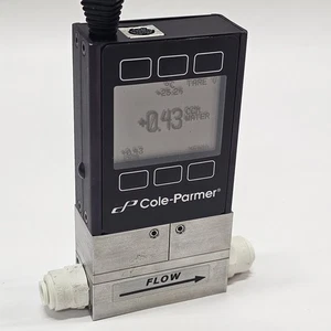 Cole-Parmer 32908-43 Differential Water Flow Meter Used Tested Working  - Picture 1 of 4