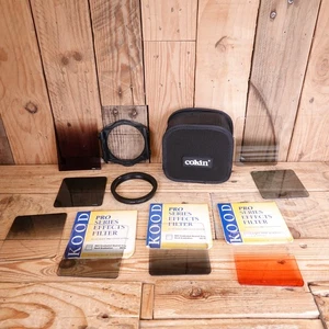 Square Filter Kit - 8 Filters + Holder + Adapter Rings + Cokin Case - Picture 1 of 12