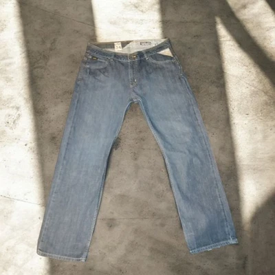 Men's Straight Leg Jeans Volcum Denim Pants - Image 1 of 4