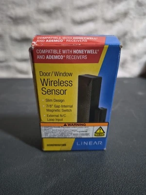Linear HONDWA01BR, Door/ Window Sensor  Brown, New Factory Sealed.  - Image 1 of 3