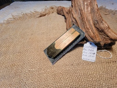 Regla de bolsillo Lufkin No.386 de colección regla de pinza anterior a 1930 exc. Foto 1 de 4