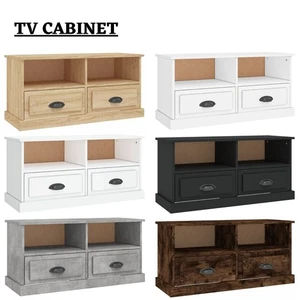 Modern TV Unit Cabinet Display Sideboard TV Stand Engineered Wood vidaXL - Picture 1 of 49