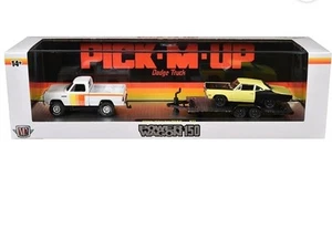 M2 Machines Auto Haulers 79 Dodge 150 Power Wagon & 69 Plymouth Roadrunner - Bild 1 von 2