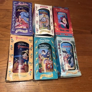1994 Walt Disney Collector Series Tassen Gläser Burger King Komplettsatz 6 Box - Bild 1 von 19
