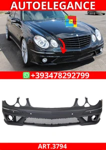 ART.3794 Parachoques Delantero E63 AMG Look SRA Mercedes Clase E W211 02-09 - Imagen 1 de 5