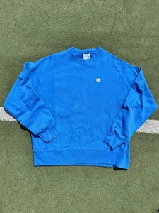 True Vintage 80s Champion Reverse Weave Crewneck Made In USA Sweatshirt Herren L - Bild 1 von 11