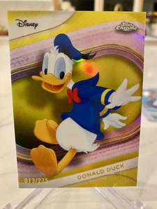 2025 Topps Cromo Disney - Pato Donald #34 Amarillo/275 Color Coincidencia 🔥 - Imagen 1 de 2