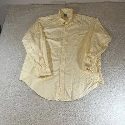 Mercer & Sons Shirt Makers Yellow 17.5 -35 Long Sleeve Button Down - Image 1 of 4