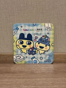 Tamagotchi Gokurakuyu Original Coaster Mamecchi Yangumamecchi - Picture 1 of 1