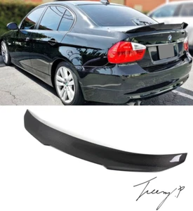 BMW 3 Series M3 E90 Boot Spoiler Wing High PSM Ducktail Carbon Look 2005-2012 - Picture 1 of 4