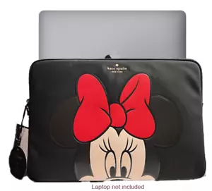 NWT Kate Spade X Disney Minnie Universal 15" Travel Laptop Sleeve Bag - Picture 1 of 6