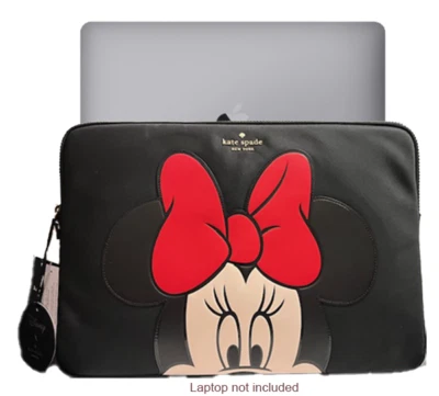 Nuevo con etiquetas Bolso Kate Spade X Disney Minnie Universal 15" de Viaje para Laptop Foto 1 de 4