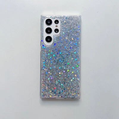 Funda de teléfono TPU brillante a prueba de golpes para Samsung Galaxy S25 S24 S23 S22 S20S8 Foto 1 de 4