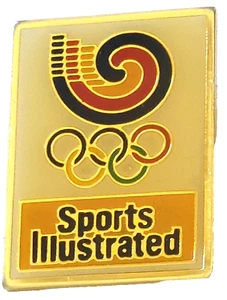Spilla Sponsor Olimpiadi Seoul 1988 "Rivista Illustrata Sportiva" - Foto 1 di 2