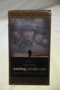 Saving Private Ryan VHS 2 Tape Set Steven Spielberg - Picture 1 of 2
