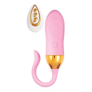THE BEAT MAGIC TEASER PLUG-PINK RECHARGEABLE REMOTE CONTROL WATERPROOF - Picture 1 of 4