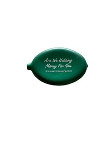 Vntg Advertising Rubber Change pouch WEST VIRGINIA TREASURY - Picture 1 of 5