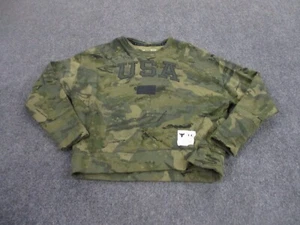 Under Armour Sweatshirt Hoodie Adult S Camo Project Rock Pullover USA Bull Women - Picture 1 of 11