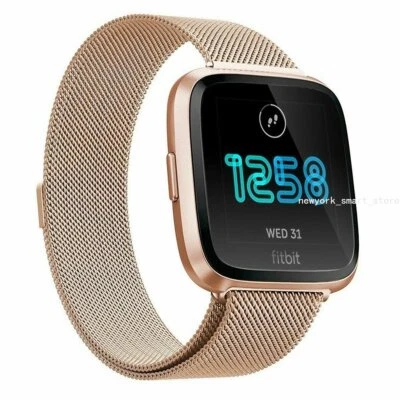 For Fitbit Versa 2 / Fitbit Versa Milanese Loop Metal Strap Magnetic Wrist Band - Image 1 of 4