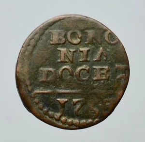 BOLOGNA - BENEDETTO XIV 1740-1758 -AE/ QUATTRINO 1753 - Picture 1 of 1