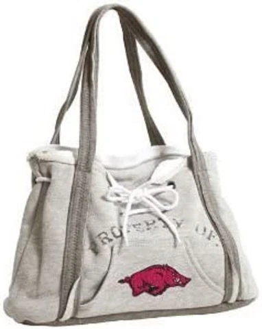 ARKANSAS RAZORBACKS HOODIE SWEATSHIRT PURSE LICENSED Cover