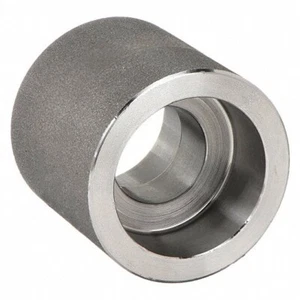 Coupling Forged F22 Chrome 2 Class 6000 Socket Weld End Pipe Fitting - Picture 1 of 10