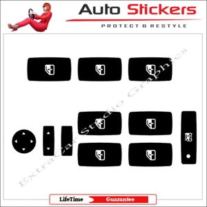 fits Fiat Croma Windows Button Stickers Decals Repair Worn Button Knob Switch - Picture 1 of 7