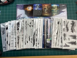 Stampscapes NEW Full Pre-Trimmed Cling Foam Mounted Nature Sets 1-30! - Picture 1 of 14