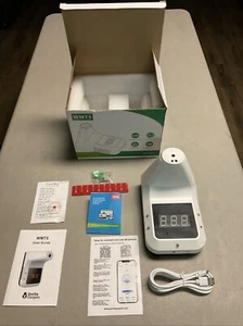 Gorilla Gadgets WMT5 Wall-Mounted Bluetooth Body Thermometer in White - Picture 1 of 2