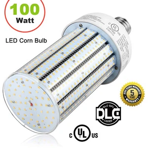 LED Corn Bulb 100W LED Cob Light E39 Large Mogul Base 13,442LM 5000K Daylight UL - Picture 1 of 11