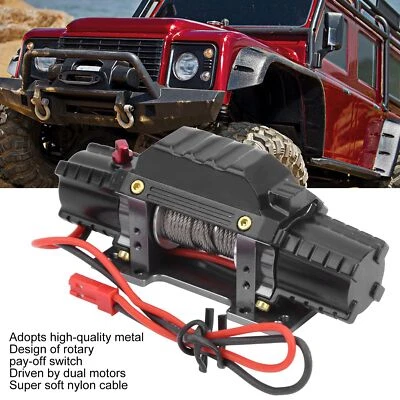 1/8 RC Doppelmotor Winch Control Seilwinde für Traxxas /Hsp/Redcat /Tamiya/Axial - Bild 1 von 4