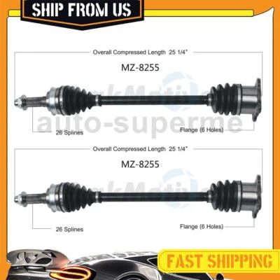 2x Juntas de medio eje trasero TrakMotive CV para Mazda Miata 1,6 L 1990-1993 Foto 1 de 3