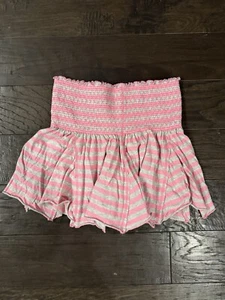 Vintage Victoria’s Secret Pout Smocked Waist Ruffle Skirt Size Small Pull-on - Picture 1 of 6