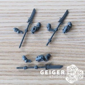Warhammer 40K Grey Knight Bits | Strike Squad | Force Halberd + Storm Bolter 3x - Imagen 1 de 1