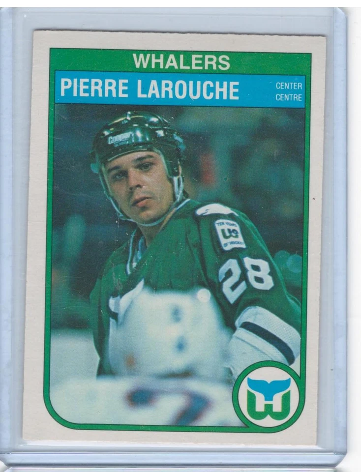 Pierre Larouche 1982-83 O-Pee-Chee #125 Hartford Whalers - Image 1 of 1