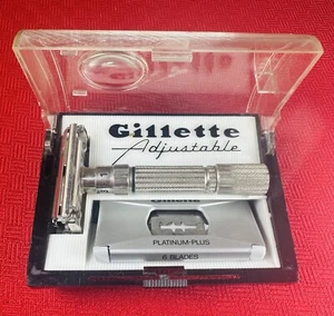 Navaja ajustable Gillette vintage - Fatboy - Imagen 1 de 18