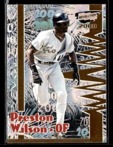 2000 Pacific Revolution Preston Wilson #62