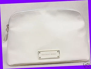 Victoria's Secret GOLD & WHITE Colorblock Evening Clutch Bag Purse Pouch CUTE - Picture 1 of 4