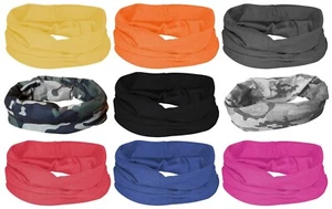 Schlauchtuch Multifunktionstuch Mundschutz Schal Halstuch Maske Motorrad Fahrrad - Picture 1 of 21