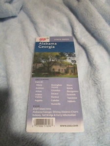 AAA State Series: Alabama and Georgia Map 11/2005 - 02/2007 - Picture 1 of 2