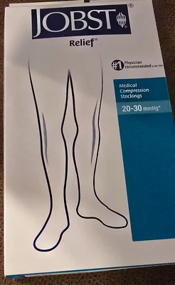 Calcetines de compresión Jobst para hombre XL pantorrilla completa 30-40 mmhg Foto 1 de 2