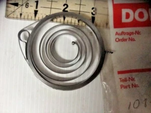 SACHS DOLMAR 108, 103, 105, 40, RECOIL SPRING 108163010 NOS OEM STARTER SPRING  - Picture 1 of 2