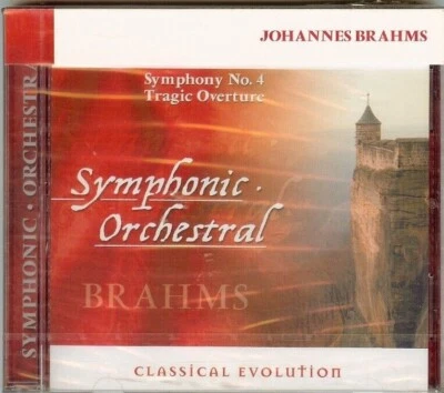 Classical Evolution Johannes Brahms Symphony No 4 Tragic Overture symphony - CD  - Imagem 1 de 2