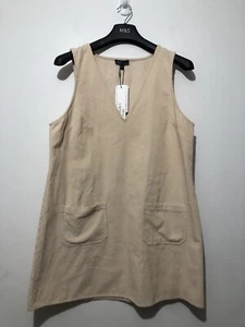 Mini abito pifferaio in velluto a coste cotone biologico Nobody's Child UK 14 £55 - Foto 1 di 11